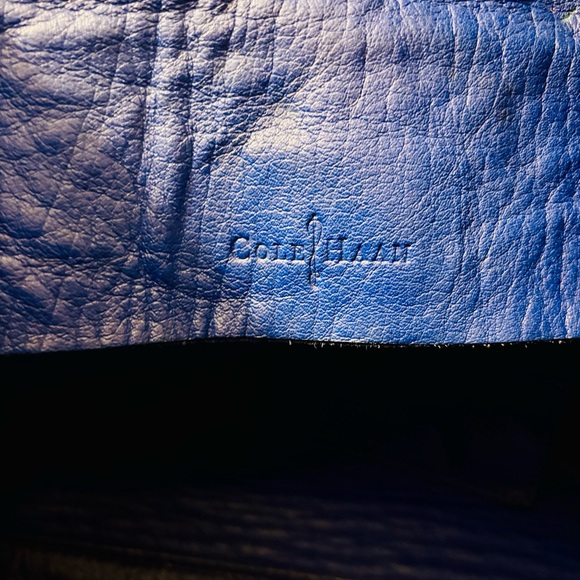 Cole Haan Tan Leather Tote Crossbody Bag - Picture 4 of 7